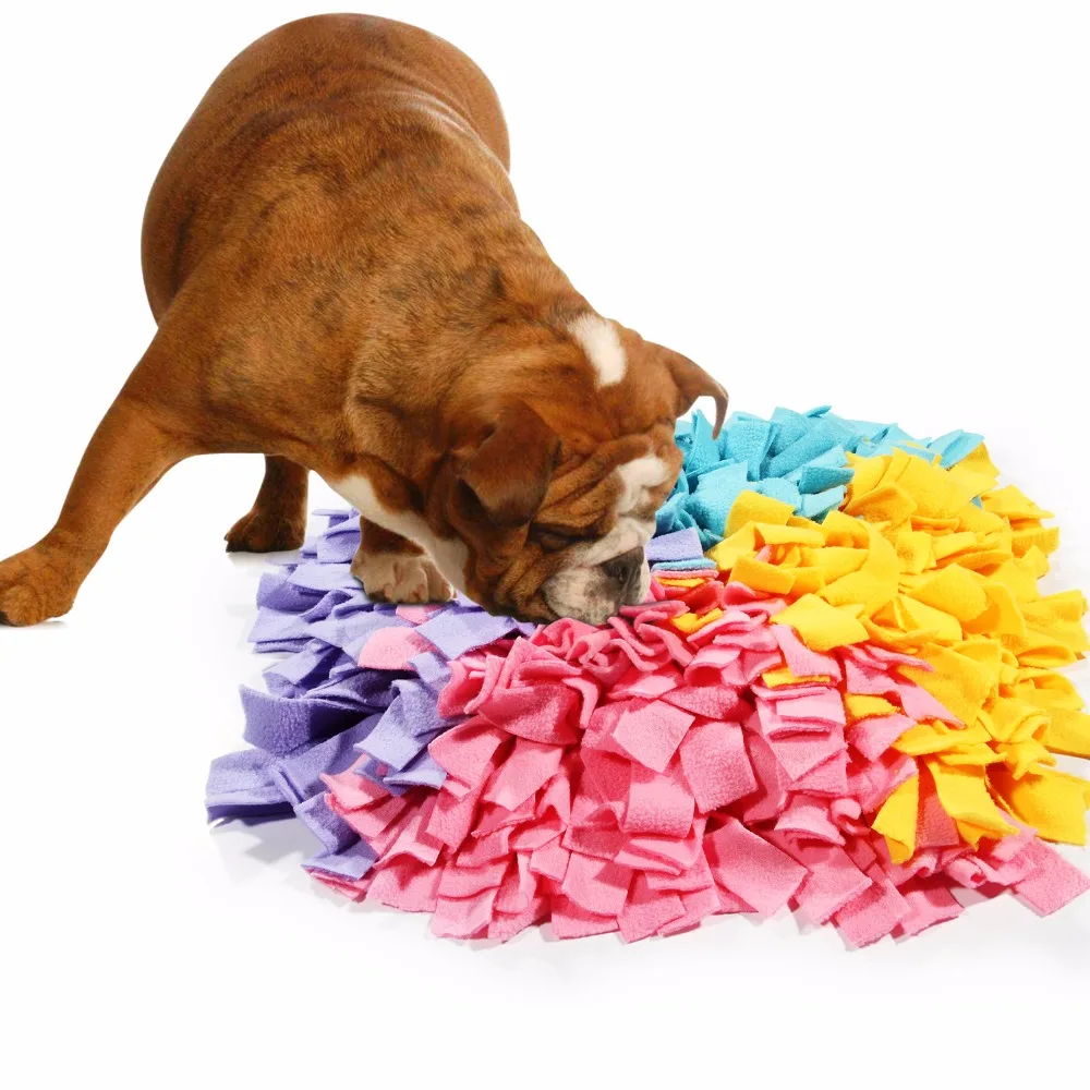 Woven Dog Sniffing Pad for Pet Training Blanket Game Foraging Mats