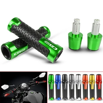 

For Honda CB600F CB 600F CB 600 F 1989-2006 2007-2013 2008 Motorcycle CNC Handlebar Handle Hand Grip Moto Grip with end Cap Plug