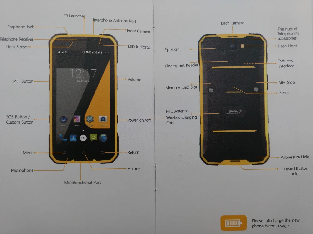 DMR Radio Rugged Phone J7 (49)