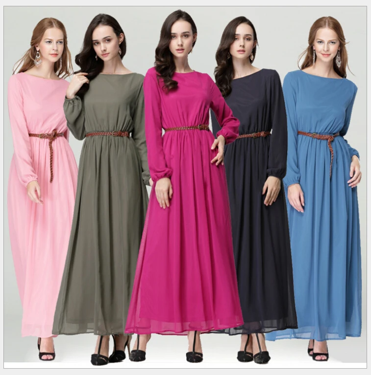 Online Buy Wholesale indonesia muslim dress from China 