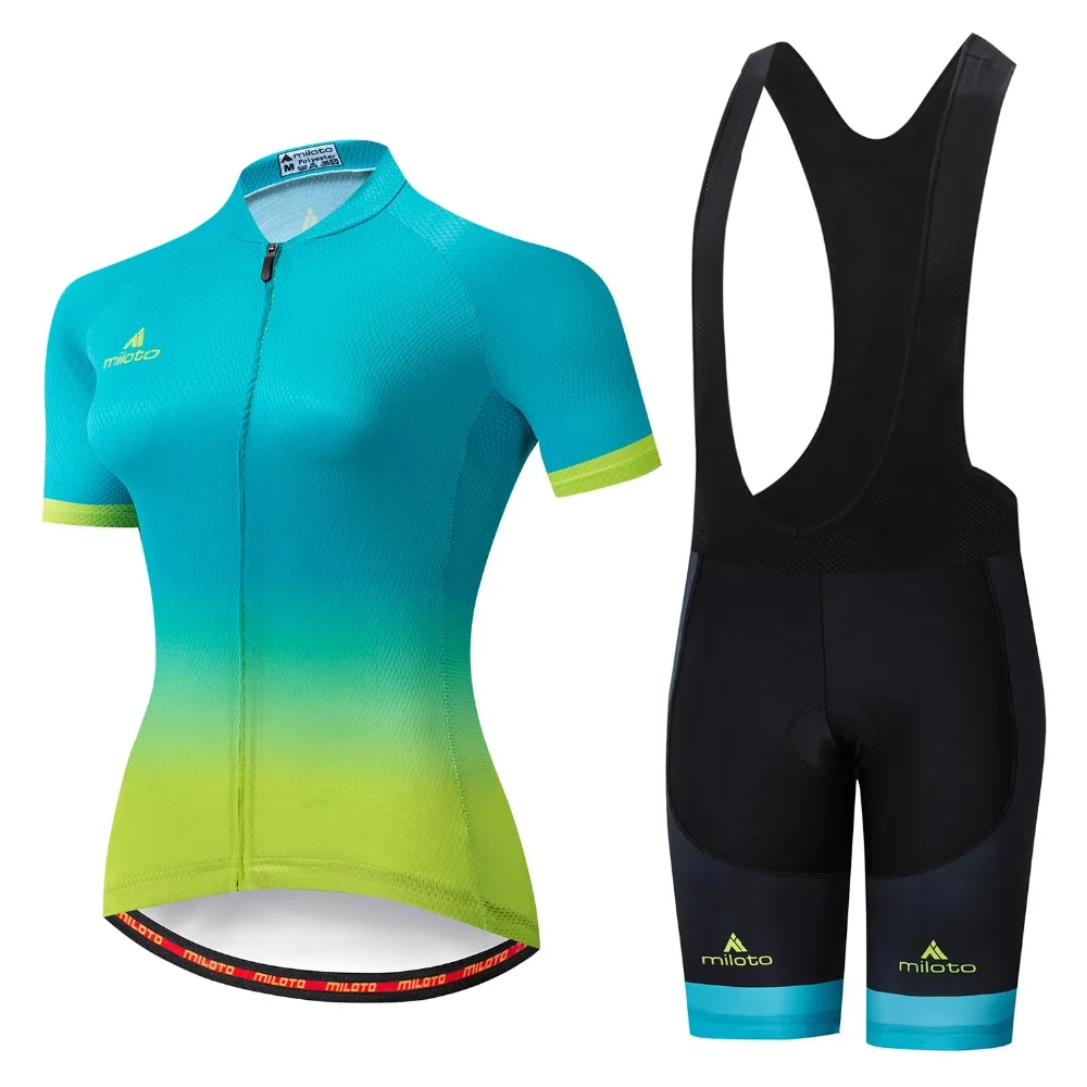 MILOTO, новинка, комплект из Джерси для велоспорта, женская одежда для MTB велосипеда, летняя велосипедная одежда, комплект для велоспорта, Maillot Conjunto Ropa Ciclismo