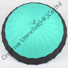 Прямая, Комбинированная ткань, 24 ребра деревянные зонтики, 14 мм деревянная ручка и рифленые металлические Длинные ребра, открытый вручную, универсальный