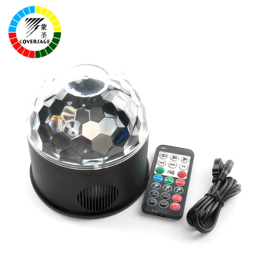 Coversage Led диско вечерние свет этапа клуб USB DJ лазерного Bluetooth музыку Динамик с