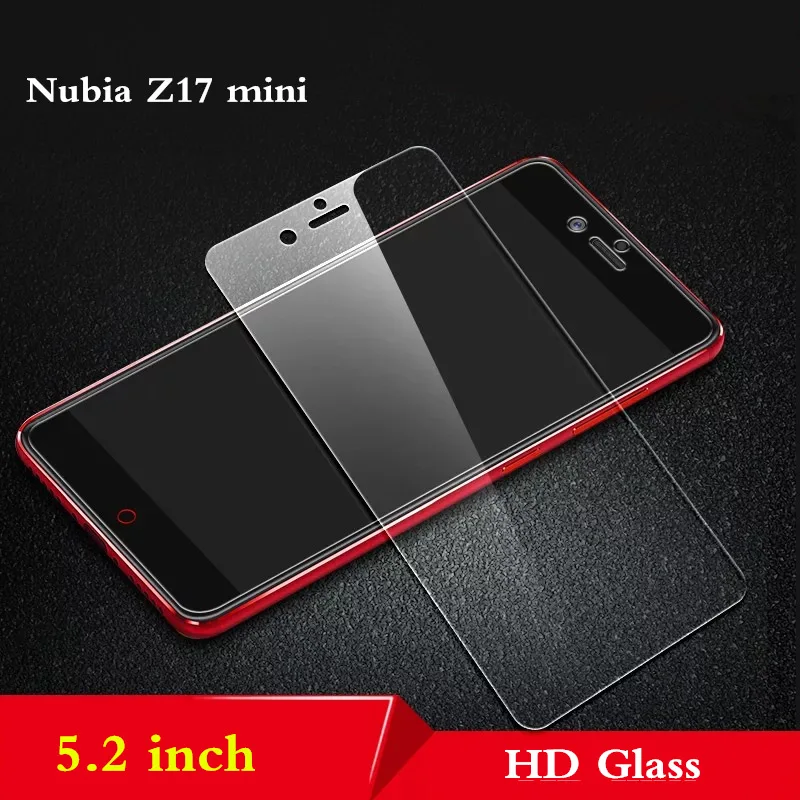 Закаленное стекло для zte Nubia Z17 Mini Z11 Mini s 9H Защитное стекло для zte Nubia Z11 max Z17 mini стеклянная пленка - Цвет: Z17Mini HD glass