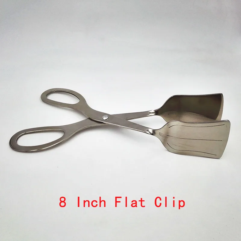 

8 Inch Barbecue Tool BBQ Tongs Roti Grill Barb Tool Buffet Cooking Serving Clip Tong Food Salad Fruits Tong