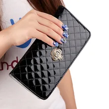 MCvilla Women Handbag Fashion Leather Purse Long Wallets Women Zipper Quilted Clutch Bags Coin Purse Holders Wallets portfolio