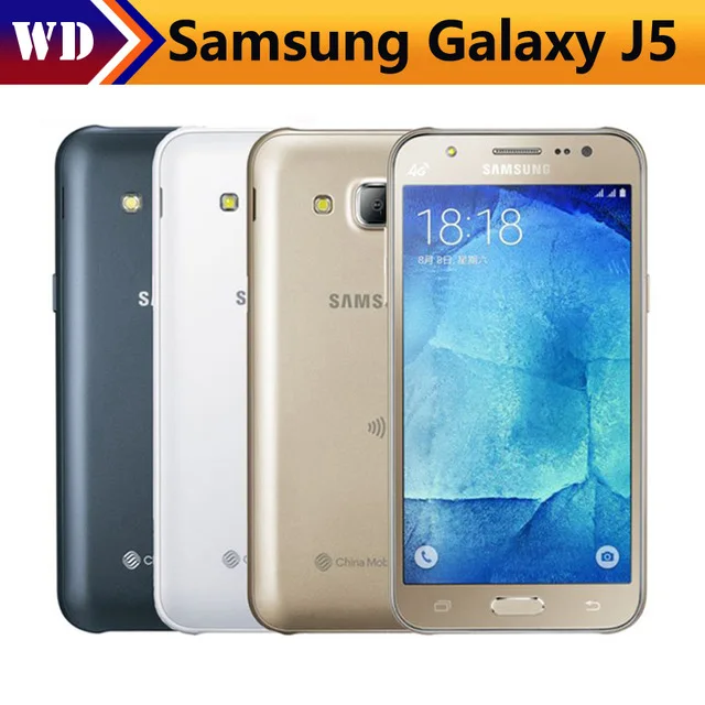 

Samsung Galaxy J5 J500F Dual Sim Unlocked Cell Phone 5.0 " LCD screen Quad core 1.5GB RAM 16GB ROM Refurbished