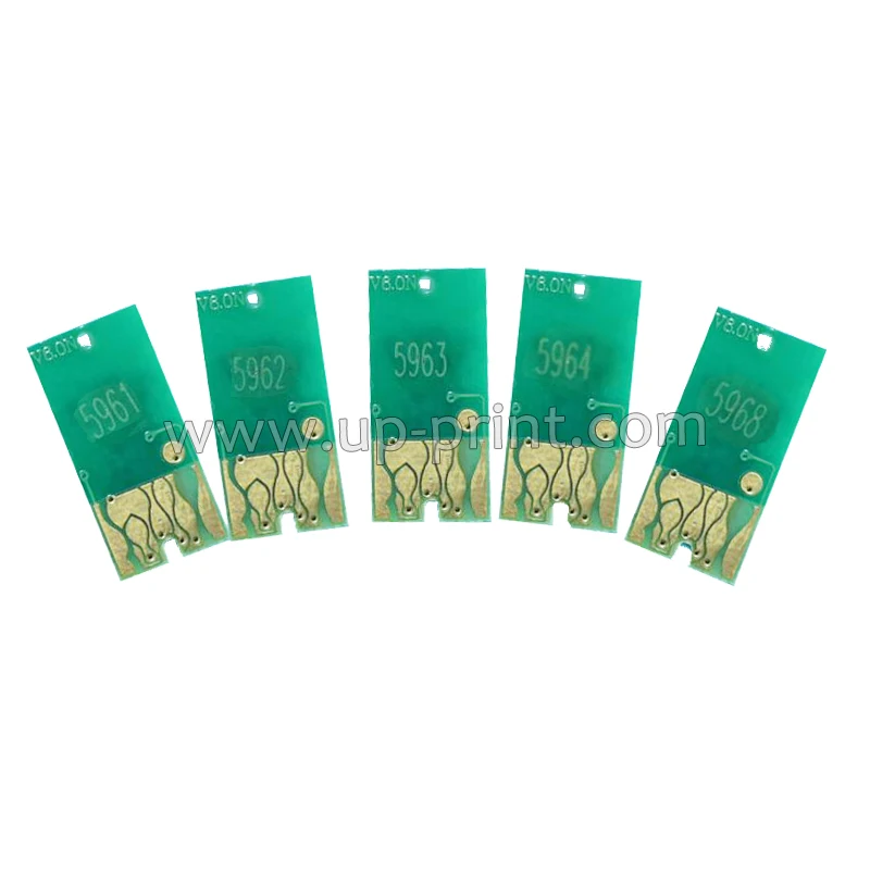 5 шт. сбрасываемый чип для epson pro7700 pro7710 pro9700 pro9710 Pro 7700 7710 9700 9710 на перезаправляемый