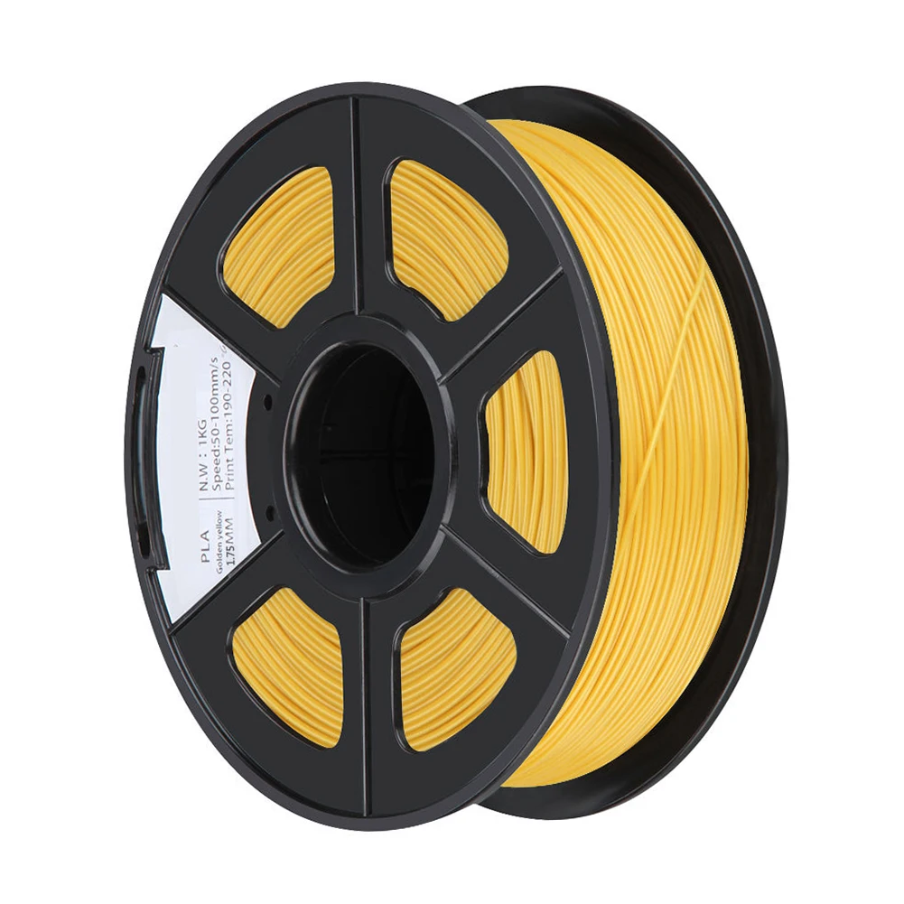 

BLEL Hot PLA 1KG 1.75mm Repraper 3D Printer Filament Bundle for Reprap Mendel GOLD COLOR