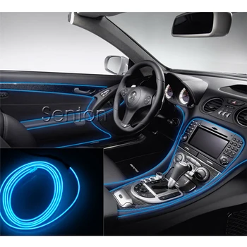 

Car Interior Atmosphere Lights Styling For Audi A3 A4 B6 B8 B7 B5 A6 C5 C6 Q5 A5 Q7 TT A1 S3 S4 S5 S6 S8 Accessories
