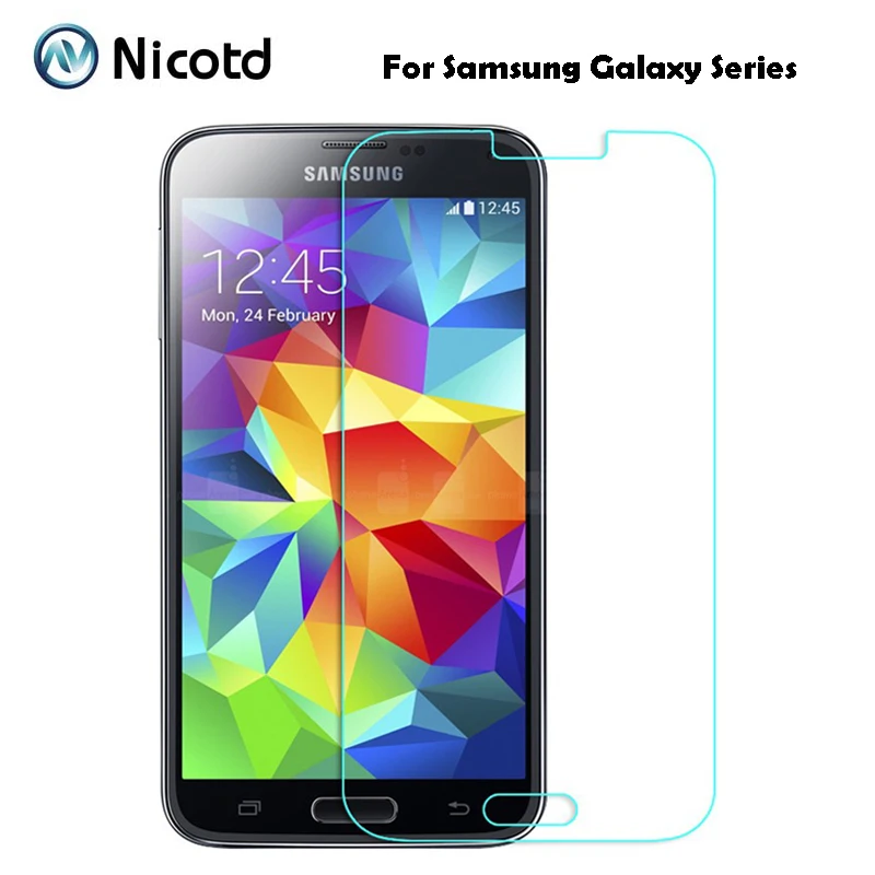 

Закаленное стекло 9H 0,3 мм 2.5D Arc для Samsung Galaxy S6 S5 S4 S3 S2 Note 5 Note 4 Note 3 Note 2, Взрывозащищенная защита для экрана