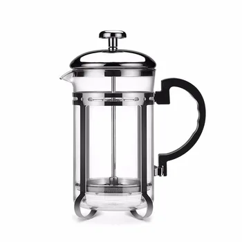 

Creative Easy Coffee Maker French Press Fine Filter Net Home Cafe Coffeeware Barista Glass Presses 600ml Moka Tea Pots Cafeteira
