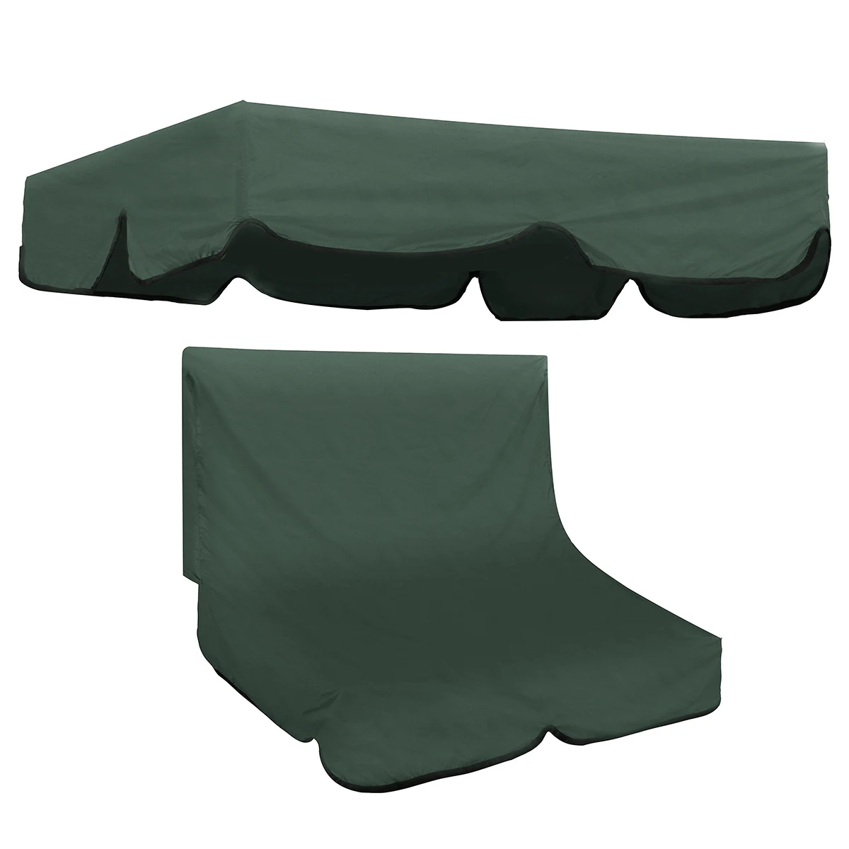 2Pcs Waterproof UV Resistant Swing Hammock Canopy+Chair Cushion Summer Outdoor Indoor Garden Courtyard Tent Swing Top Cover 2Pcs Waterproof UV Resistant Swing Hammock Canopy+Chair Cushion Summer Outdoor Indoor Garden Courtyard Tent Swing Top Cover