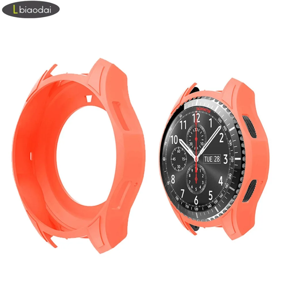 

Silicone Case for Samsung Gear S3 Frontier/Galaxy Watch 46mm Case cover Smart watch Protective Cover smartwatch Accessories