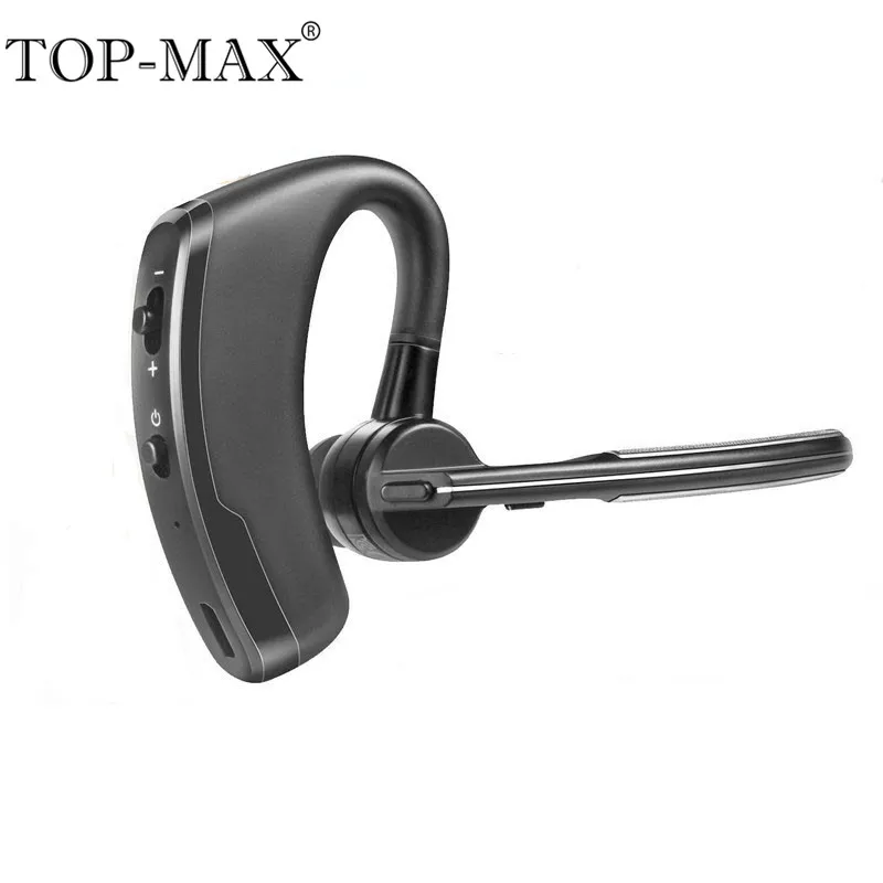 

TOP-MAX Hands Free Earphone Wireless Stereo V4.0 Bluetooth Business Headphones Earbud Car Driver Headset With Microphone