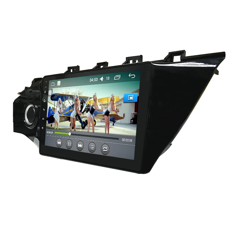 Perfect Funrover 9" Android 8.0 2 din Car radio multimedia player for Kia K2 RIO 2017 2018 radio GPS Navigation navi autoradio RDS EQ BT 2