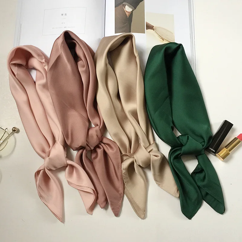 Лидер продаж 2018 года для женщин шелковый шарф элегантный глушитель бандана печати модные шарфы Laies пляжные палантины Прямая доставка