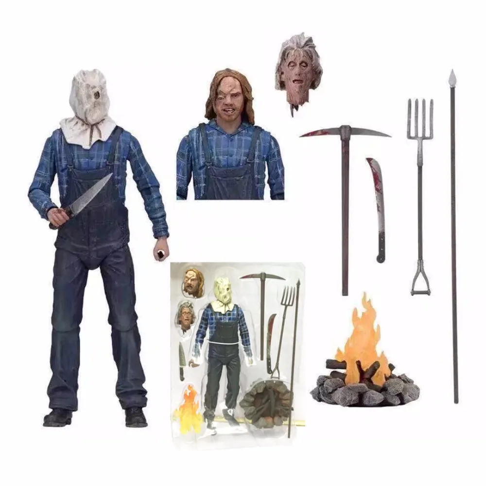 

NECA Friday The 13th Part 2 Jason PVC Action Figure Model Toy for Christmas Gift