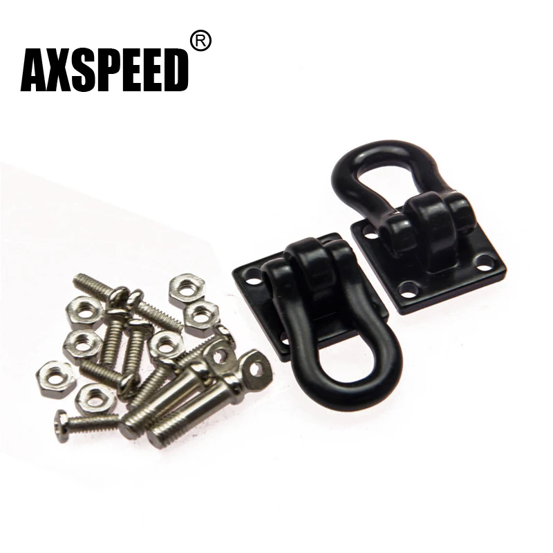 

1 Pair Black 1:10 Shackles with Bracket Black for RC Crawler SCX-10 Truck Accessory Free Shipping