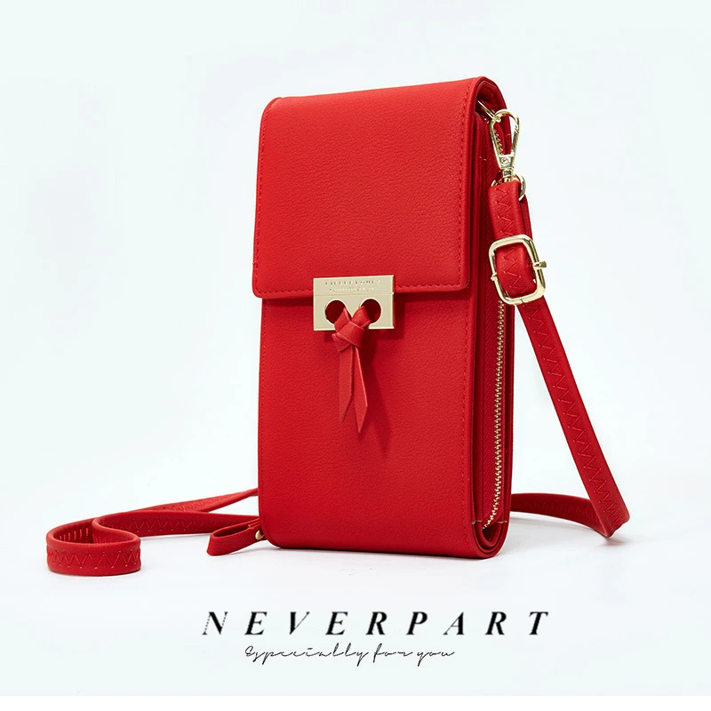 

2019 Three-layer wallet Shoulder Bag Good Quality Ladies Wallet Credit Card Messenger Bag Mobile Phone Summer Crossbody Bags