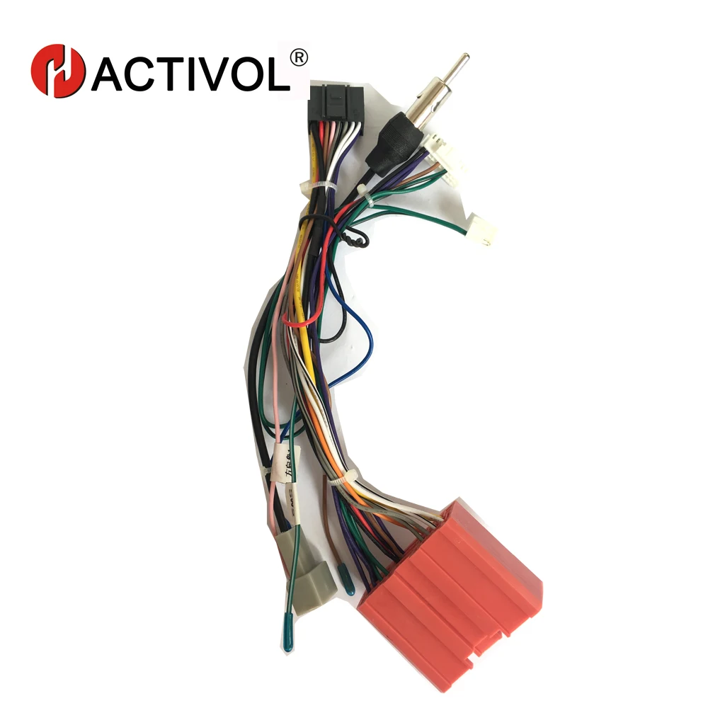 

2 din Car Radio ISO Plug Power Adapter Wiring Harness for mazda 3 5 CX-5 ISO power harness For car dvd player