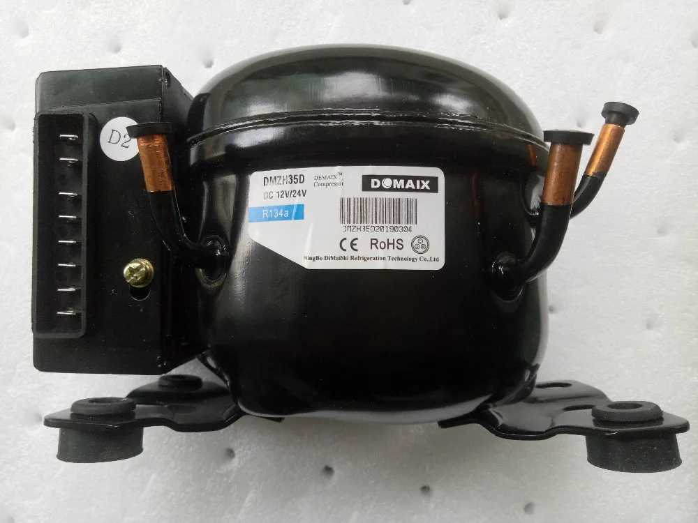 DMZH35D/DMZY35D R134A или R600A DC 12 В/24 В компрессор холодильника с морозильником | Бытовая