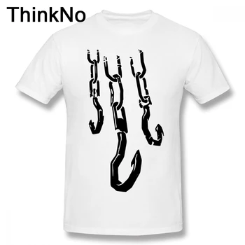 

Dead By Daylight Hooks T-shirt Round Neck Graphic Man's Retro Organic Cotton S-6XL Plus Size Tee Pure Cotton