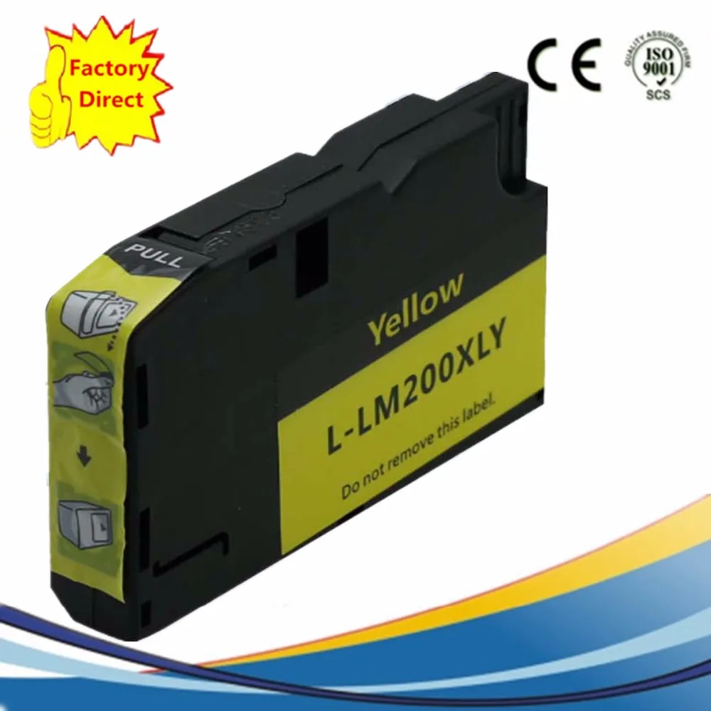 Модель LM200XLBK LM200XL LM 200XL LM200 200 для Lexmark OfficeEdge Pro4000c Pro4000 Pro5500 Pro5500t|ink cartridge|replacement cartridgeink