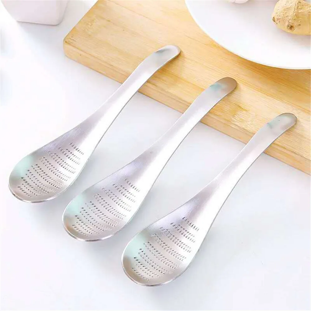 2018 New Stainless steel spoon mill ginger garlic grinding Device