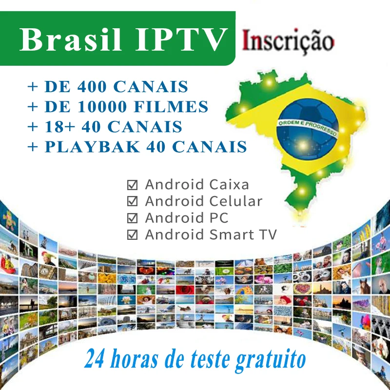 Iplay Renew H tv B tv Oversea Brasil бразильский IP tv АПК для бразильского португальский ТВ стриминг бокс Live tv фильмы Бразилия