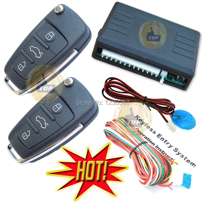 Buy flip key remote keyless entry system remote