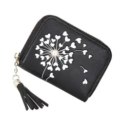 BOTUSI 2019 Для женщин кошелек небольшой Cartera Mujer дизайнерские женские кошельки с отделением для карт, для монет кошелек, клатч на молнии для