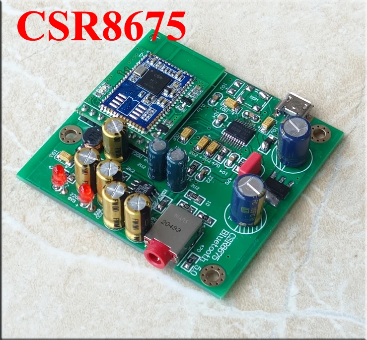 CSR64215 CSR8675 4,2 Bluetooth APTX декодер плата HIFI OP AMP AD823+ ES9023 независимое декодирование DAC Bluetooth приемник машина