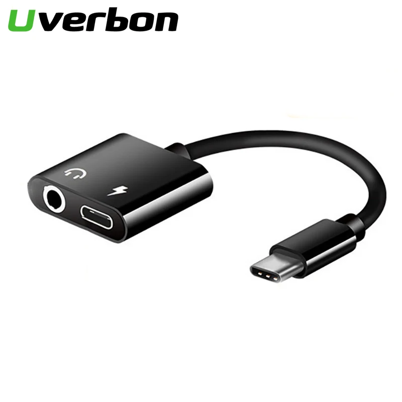 USB Type C Аудиоадаптер Type-C до 3 5 мм Разъем для наушников Аудио конвертер Кабель для Samsung S8