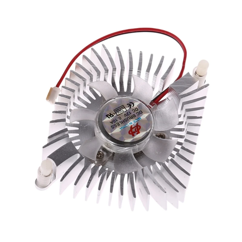 

DC 12V 80mm Video Graphics VGA Radiator Cards Cooling Fan 2Pins Mounting Hole