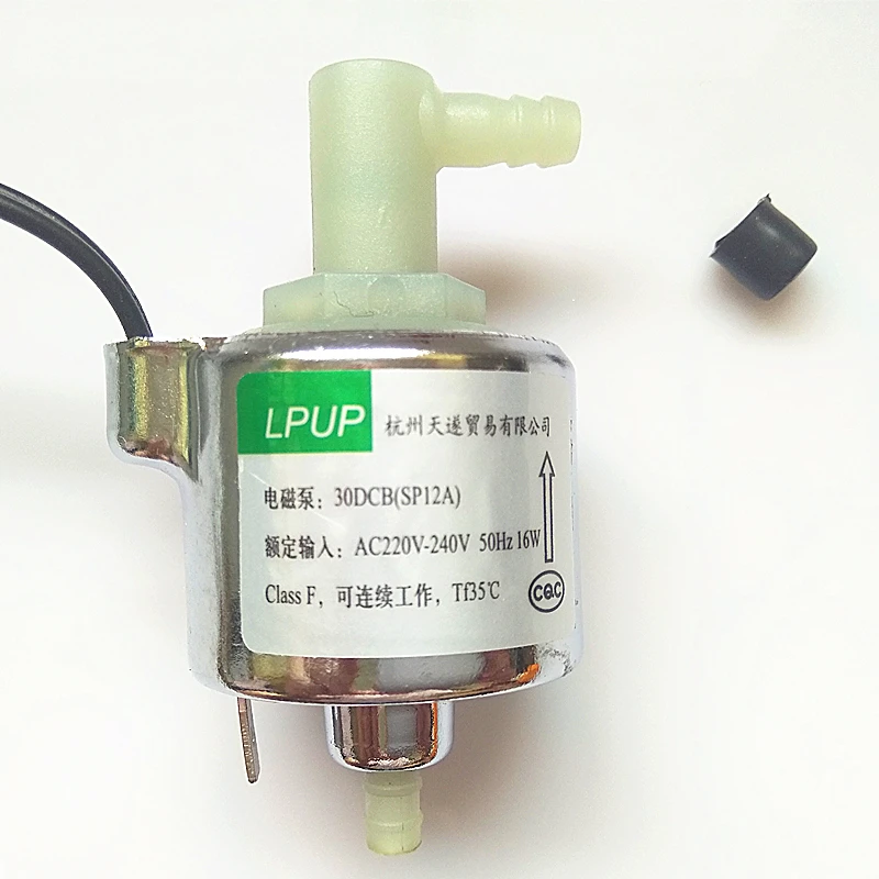 

High voltage solenoid pump Model 30DCB (SP12A) Voltage AC220V-240V-50Hz Power 16W