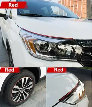 

Car Decorative Styling Chromium Plated Strip Tire Rims Sticker For Seat Leon Honda Accord Jeep Mazda 3 Skoda Octavia Ford Focus