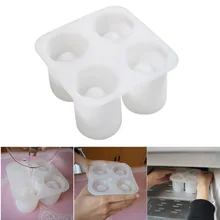 Новая силиконовая для кубиков льда Форма для заморозки лоток шоколадный торт желе пудинг дома DIY формы TE889