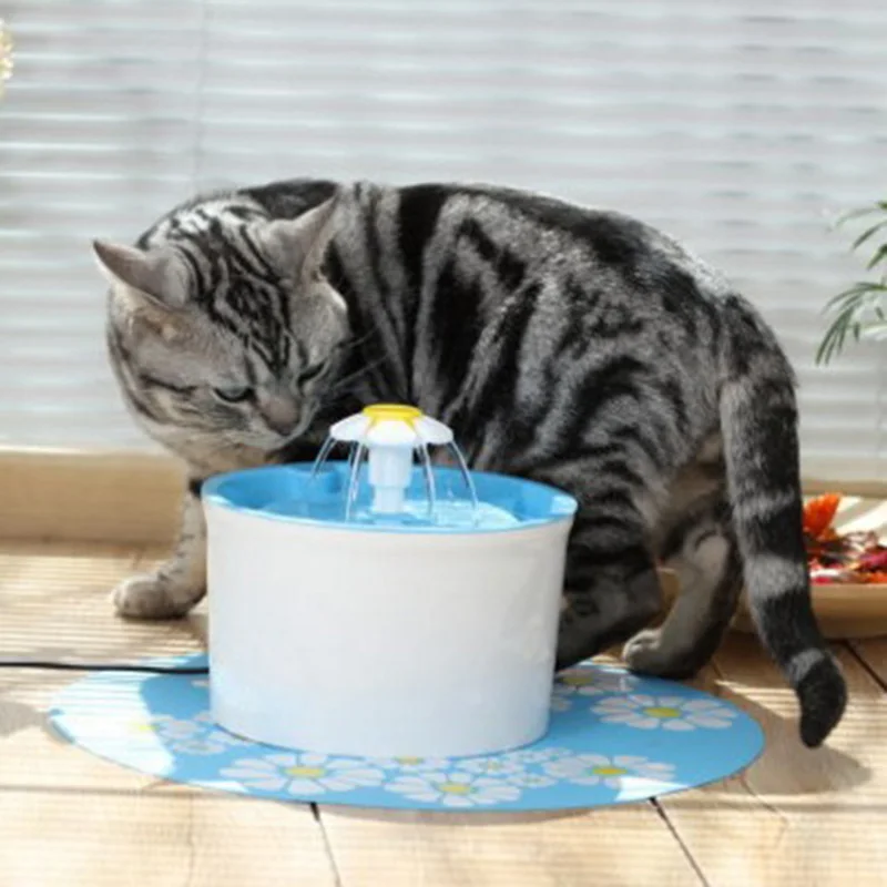 Автоматический фонтан для собачьего питья для животных миска для питьевой воды диспенсер фильтр для напитков Электрический Кот принадлежности для напитков