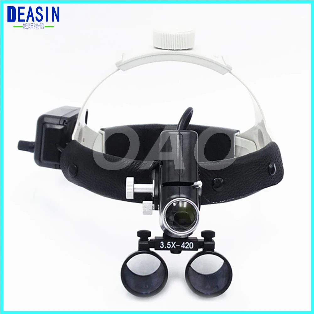 

Операционная лампа Хирургическая фара и стоматологические лупы 3.5X медицинская Лупа все в одном