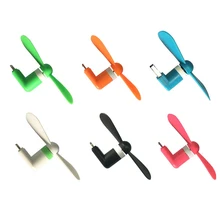 Мобильный телефон мини USB вентилятор Путешествия Портативный охлаждающий вентилятор для Micro iPhone 5 6 6S 7 Plus 8 X для Android тип-c цвет случайным образом