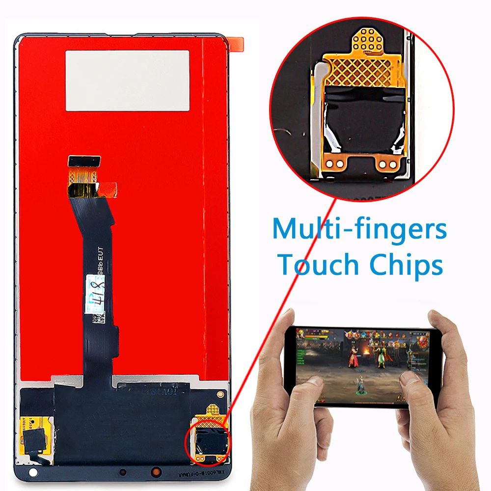 Команда 5 99 дюймов ЖК дисплей для Xiaomi mi Mix 2 Сенсорный экран дигитайзер сборка