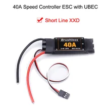 40A speed controller ESC with UBEC for RC FPV Quadcopter RC aircraft helicopter Short Line XXD 40A speed controller ESC with UBEC for RC FPV Quadcopter RC aircraft helicopter Short Line XXD