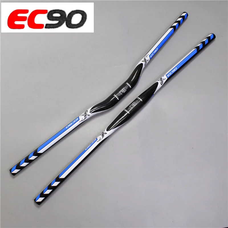 

2017 New EC90 mountain Bicycle carbon XC DH handlebar Carbon MTB Bike handle The flat The cross mtb handlebar 700 720 740 760MM