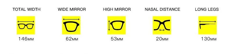 HBK оверсайз марки классический Стиль Для женщин Солнцезащитные очки для женщин Для мужчин для вождения черный квадрат Рамки, ретро Защита