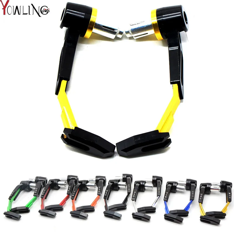 

22mm CNC Handlebar Protector Brake Clutch Protect Lever Guard Proguard For aprilia rs125 125 50 sr50 rs250 RSV4 RR RSV4 RF r6 r3