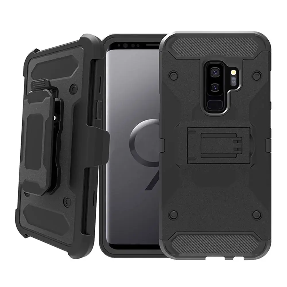 Сверхмощный Гибридный Прочный чехол для Galaxy S9/S9 Plus противоударный жесткий с