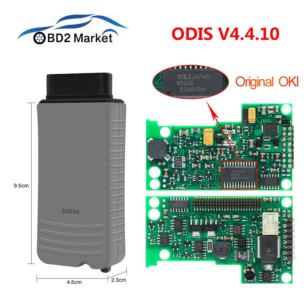 

ODIS V4.4.10 VAS 5054A vas5054a obd2 scanner Original OKI Full Chip Support UDS Protocol Bluetooth diagnostic tool VAG scantool
