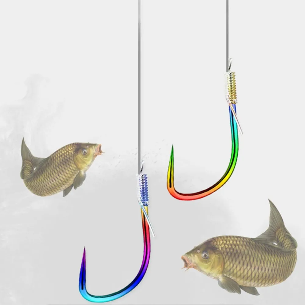 Dutrable Octopus Circle Sharpened Fishing Hooks High Carbon Steel