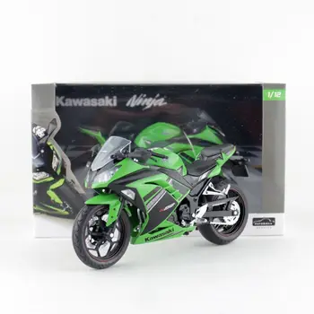

Automaxx/1:12 Scale/Plastic Toy Model motorcycle Toy/Kawasaki Ninja 250/300 Motorcross/Delicate Educational Collection/Gift